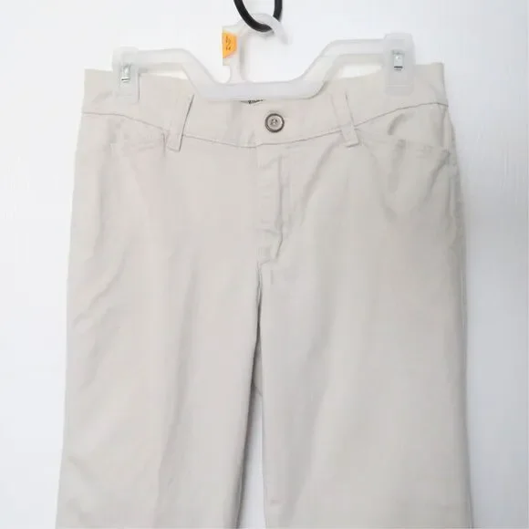 Riders By Lee Jeans Womens Size 8 M Beige Straight Leg Casual or Work Casual - Picture 2 of 12